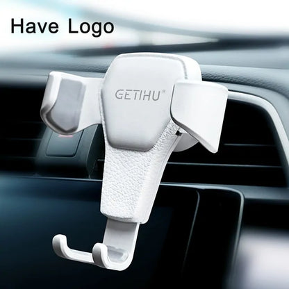 GETIHU Gravity Car Phone Holder: Air Vent Clip Mount for iPhone, Xiaomi, and More